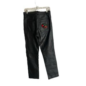 Vintage 90s Y2K Leather Harley Davidson Laughlin Nevada Pants
